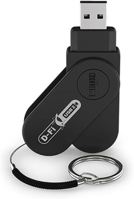 Black Plastic Wireless DMX USB Transceiver