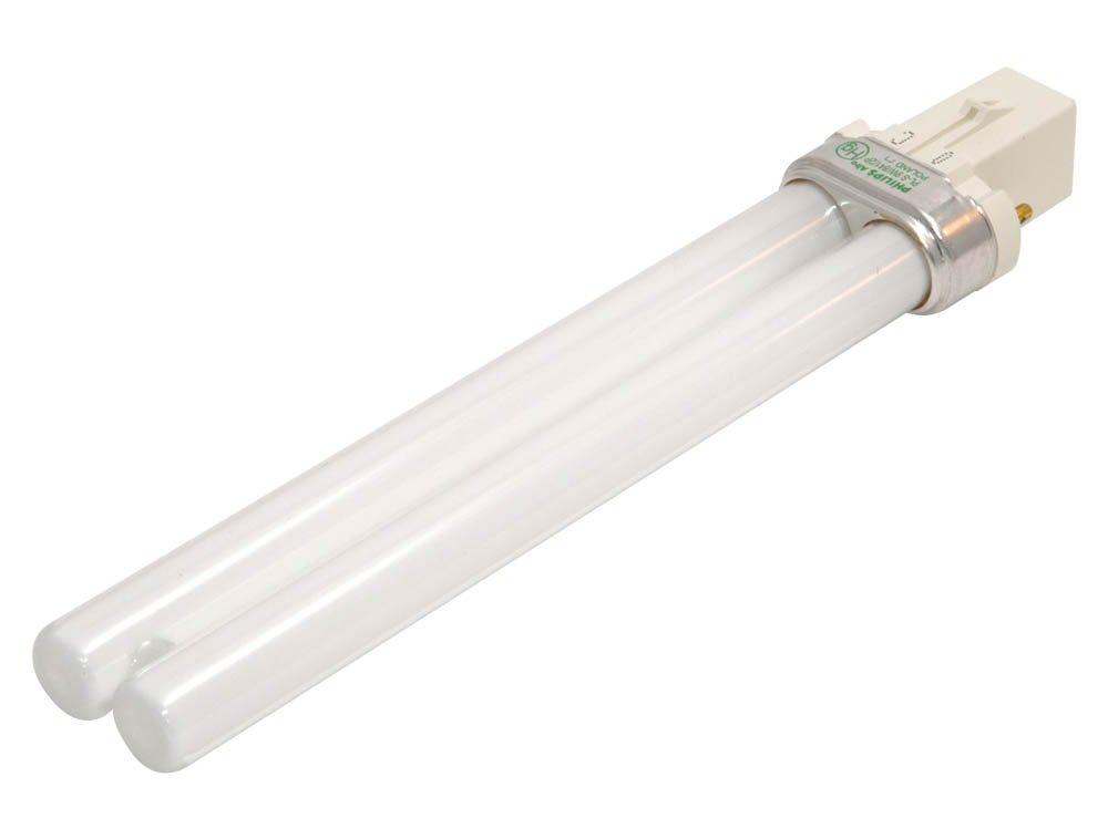 Philips 9w Single Tube 2-Pin G23 4100K Cool White Fluorescent Light Bulb