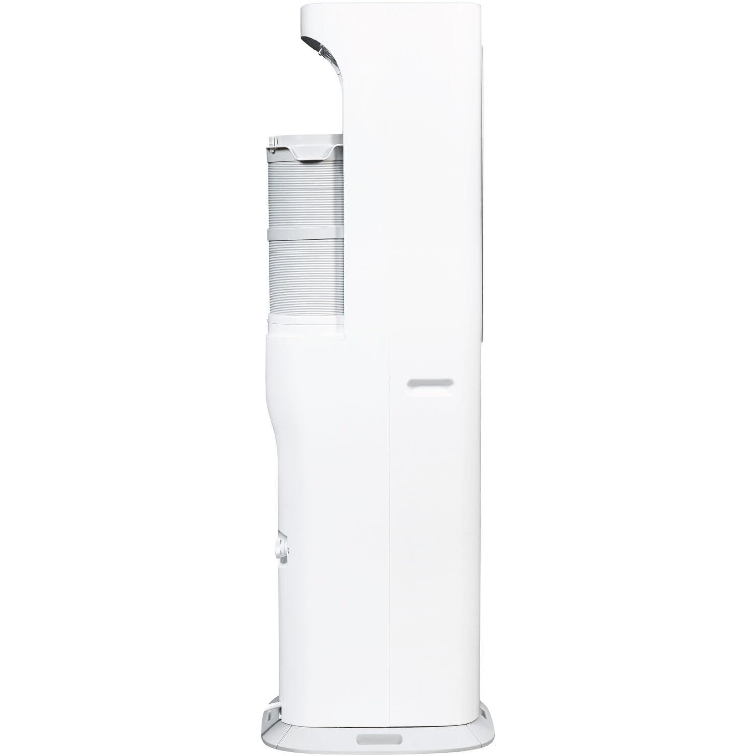 HiSense Hisense 8,000 BTU Smart Portable Air Conditioner with Wi-fi Controls, Dehumidifier and Remote, AC for Apartment, Bedroom, Medium Rooms up to 350 Square Feet in White