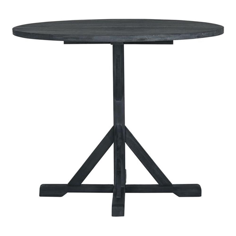 Arcata Round Table - Indoor/Outdoor - PAT6735 - Dark Slate Gray - Safavieh