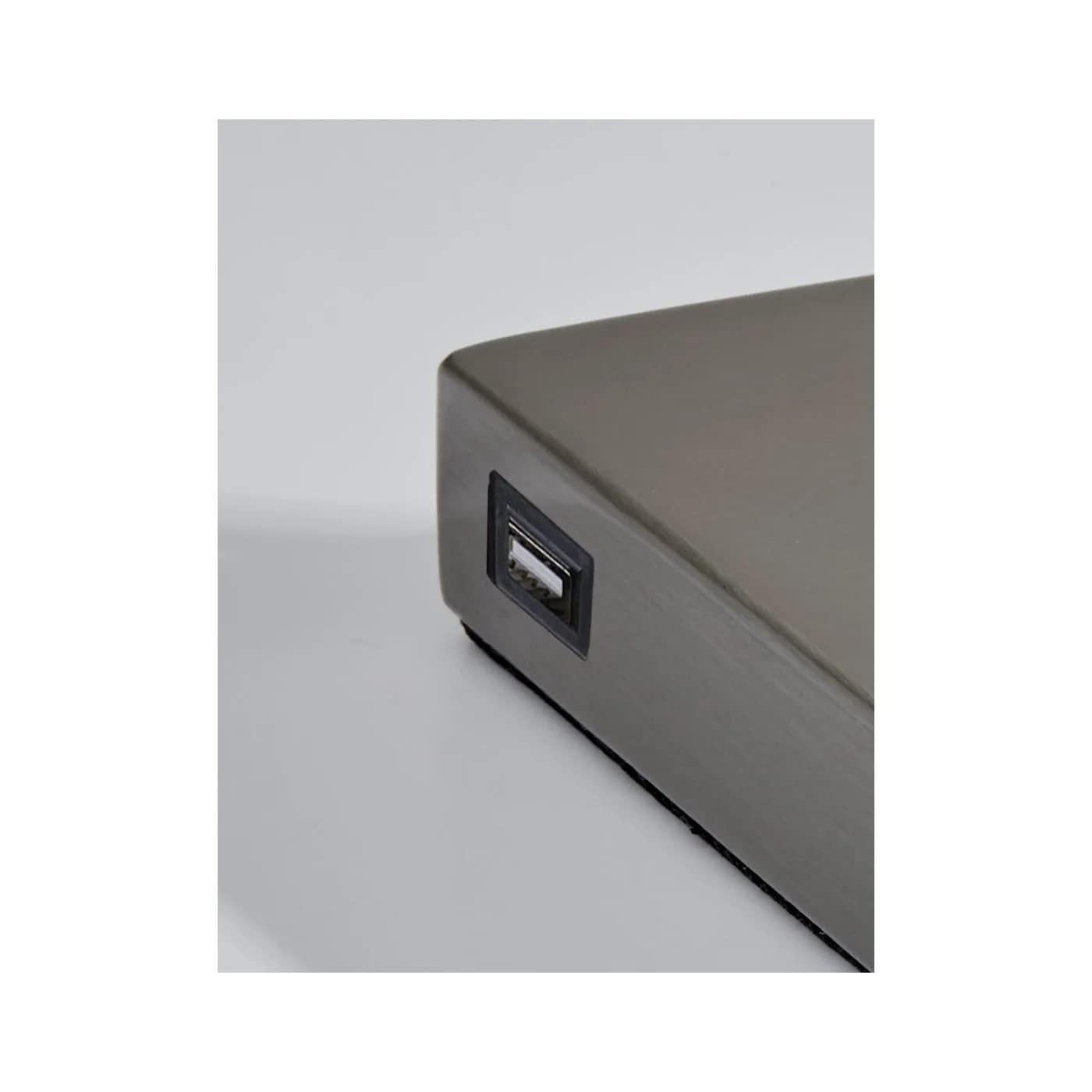 Flemings Adjustable Metal USB Desk Lamp