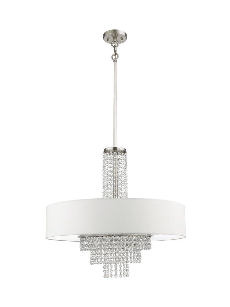 Livex Lighting Carlisle 5 - Light Pendant in  Brushed Nickel