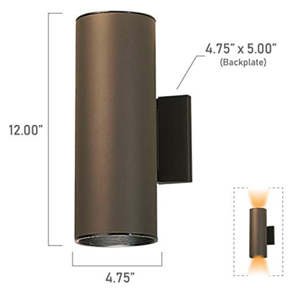 Kichler Lighting 2 - Light Wall Light in  Architectural Bronze