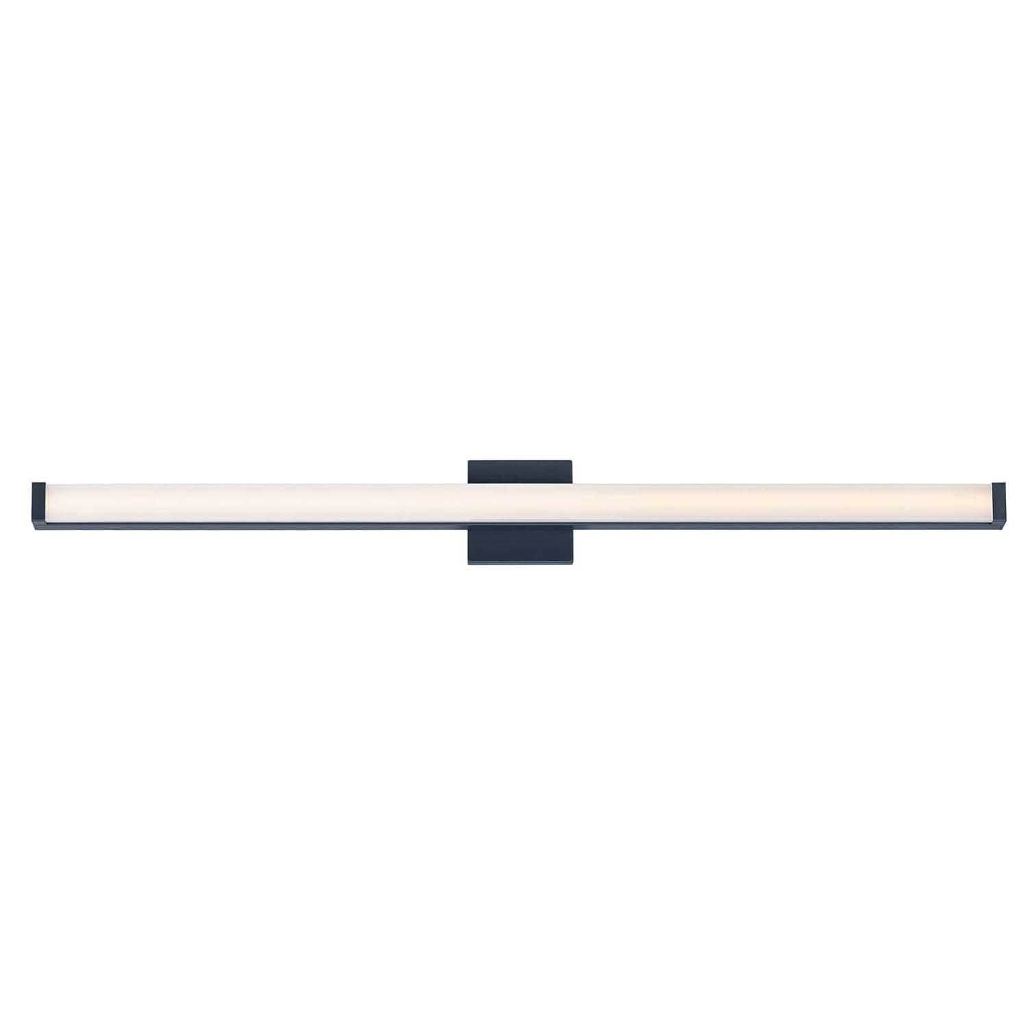 52008BK-Maxim Lighting-Spec-LED Bath Vanity Light-Minimalistic Contemporary Style-Black Finish-48 Inch Size