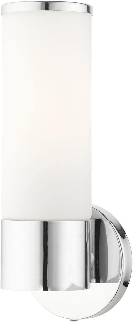 Livex Lighting Lindale 1 - Light Sconce in  Polished Chrome