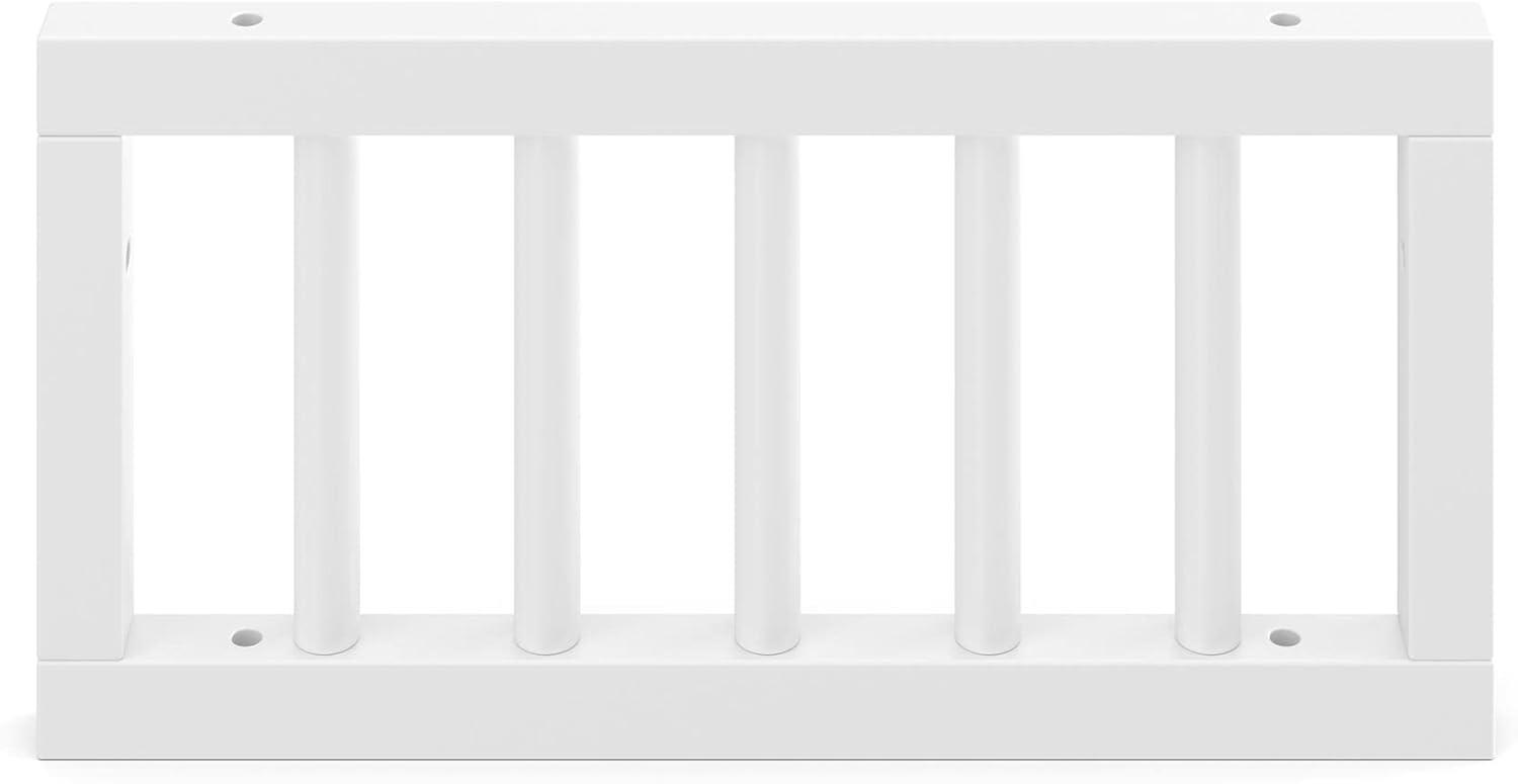 Little Seeds Little Seeds Aviary Toddler Rail with Spindles, White