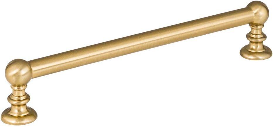 Victoria Polished Brass Bar Handle with Mounting Hardware