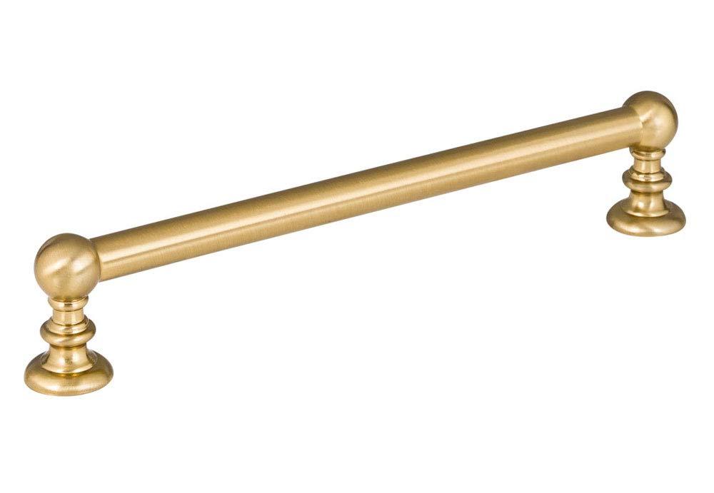 Victoria Polished Brass Bar Handle with Mounting Hardware