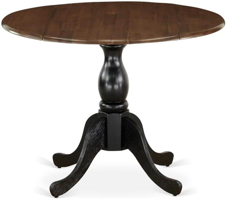 Dublin Extendable Round Solid Wood Dining Table