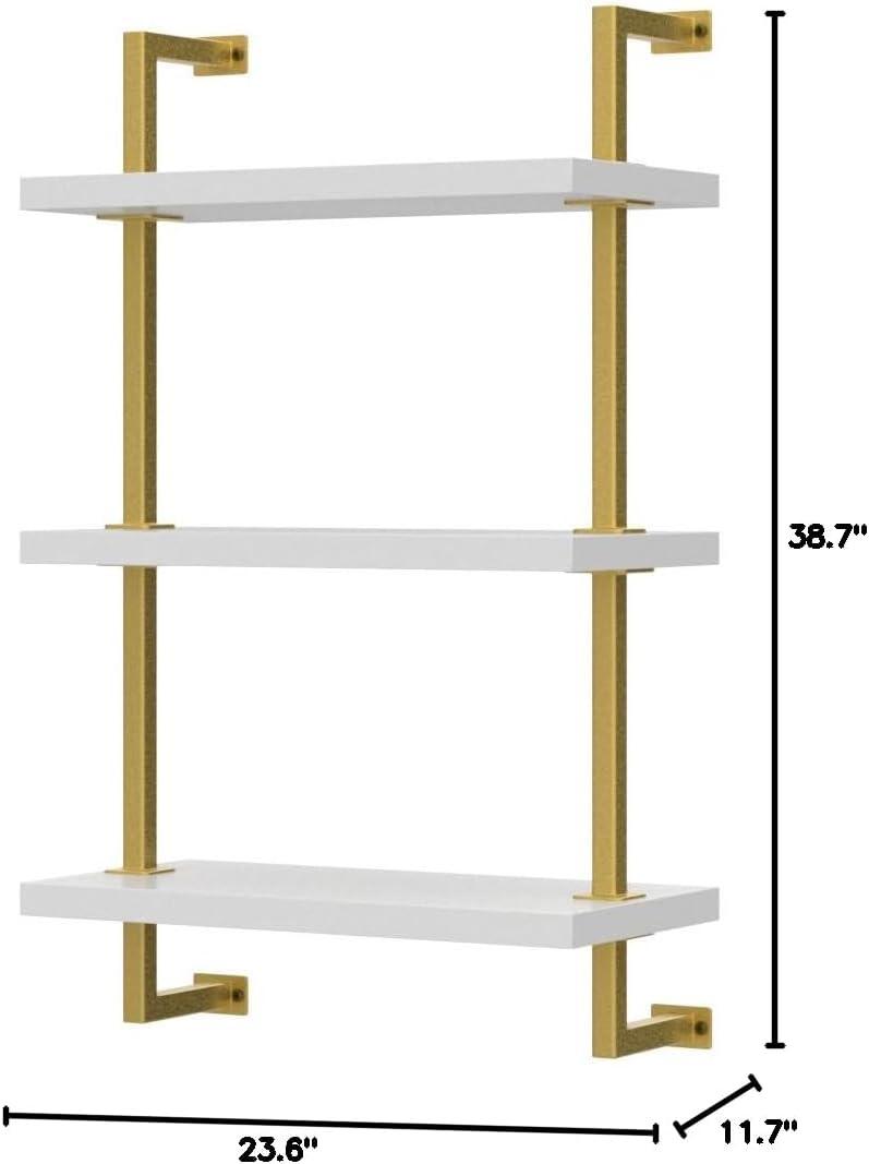 Nathan James Floating Bookcase