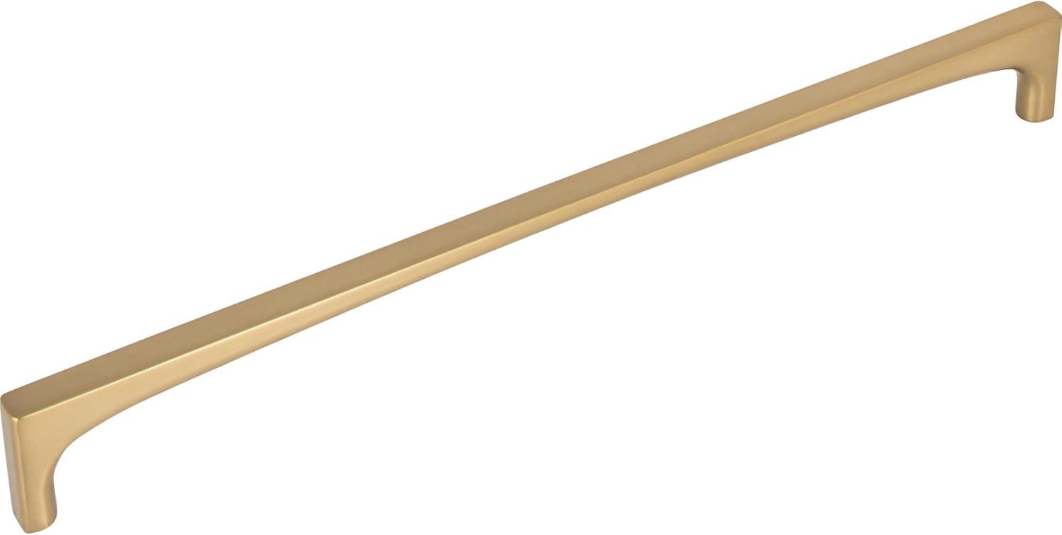 Honey Bronze Modern Handle Bar Pull with Mounting Hardware