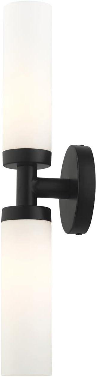 Livex Lighting Aero 2 - Light Vanity in  Black