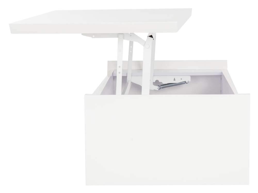 Kinsley Lift-Top Coffee Table - White - Safavieh