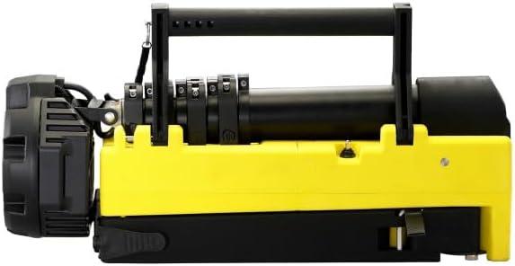 Portable Scene Light w/120V AC/12V DC-Yel