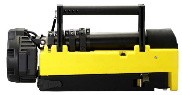 Portable Scene Light w/120V AC/12V DC-Yel