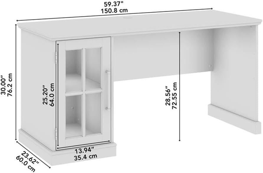 Westbrook 60W Computer Desk with Storage Cabinet by Bush Furniture