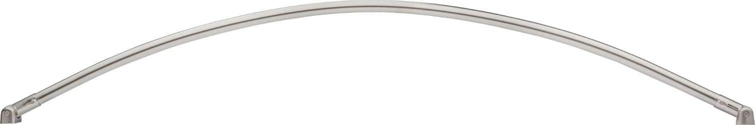 Proflo Pfcsr5 5' Stainless Steel Curved Shower Rod - Nickel