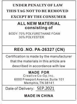 Storied Home Napster Fuzzy Plush Upholstery Wingback Arm Chair with Solid Wood Legs, Dark Grey and Natural