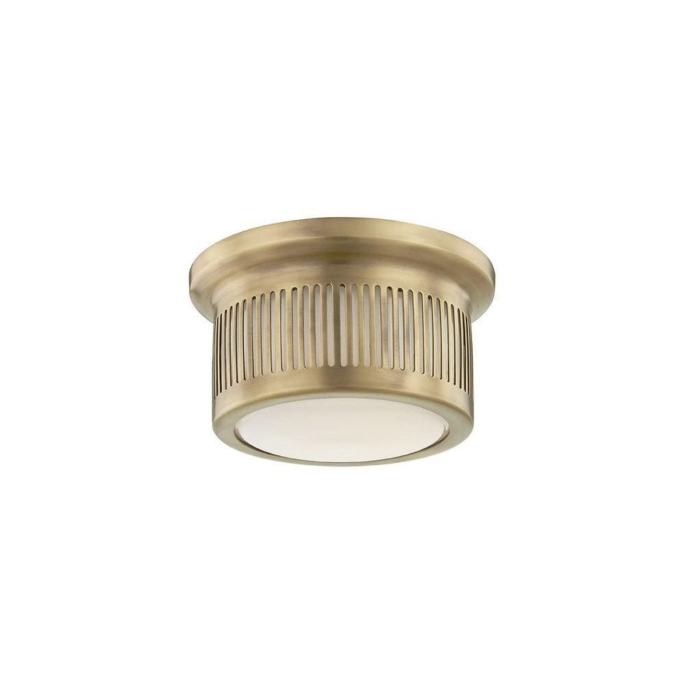 Solomita LED Glass Flush Mount (6'')