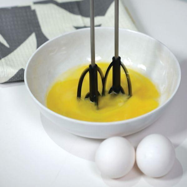 Jokari Easy Whisk One-Handed Mixer for Simple Whisking for Cooks of Any Age.  Dual Beaters to Mix, Stir and Blend Ingredients Quickly