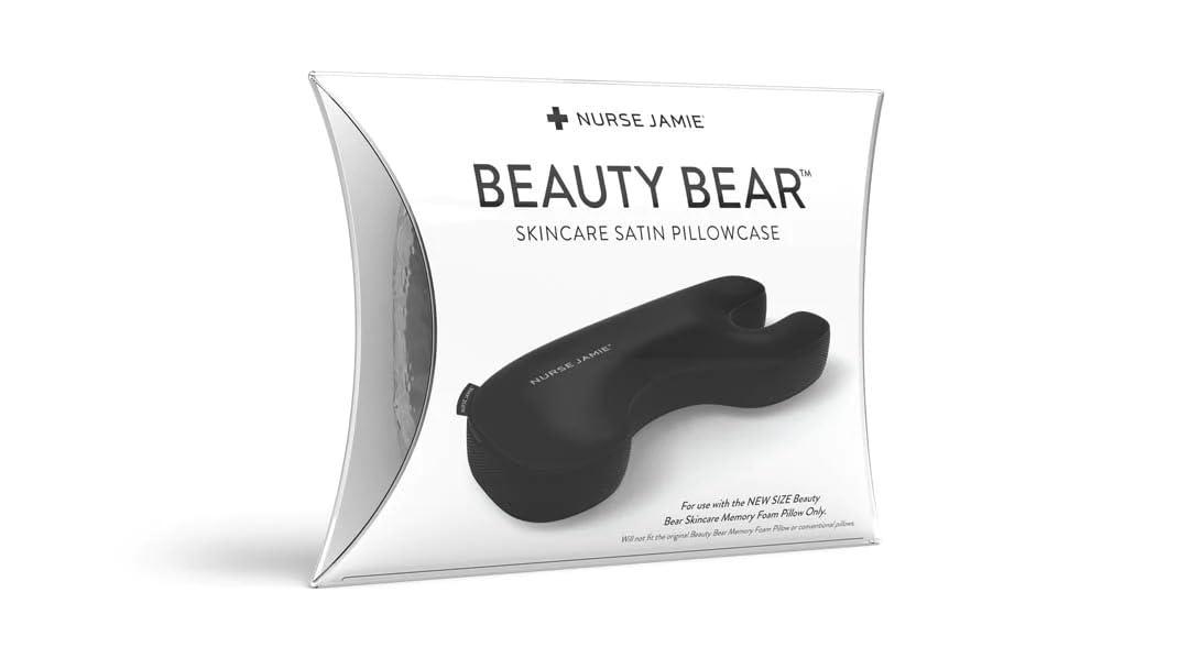 Nurse Jamie Beauty Bear Pillowcase (Mesh, Silky Black)