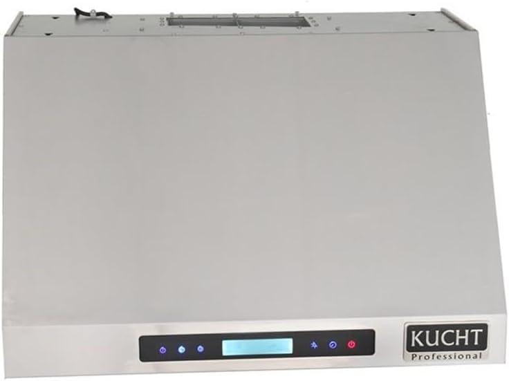 Kucht 36" Stainless Steel 900 CFM Ducted (Vented) Under Cabinet Range Hood with Baffle Filter