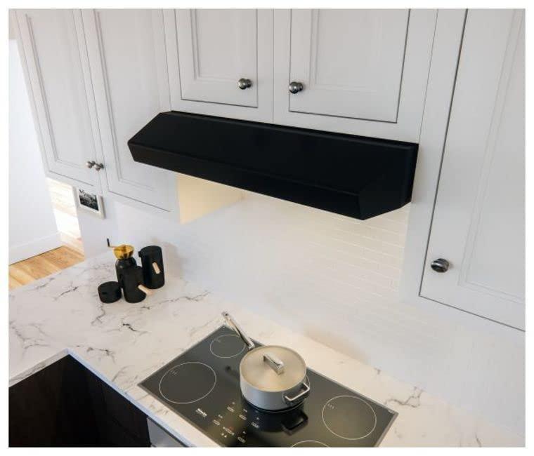 Breeze 30 in. 250 CFM Under Cabinet Range Hood with LED Light