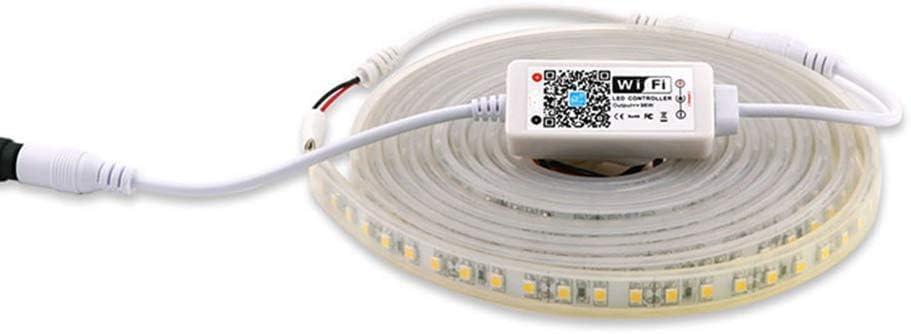 Smart Single color LED lights Strip Controller WiFi Bluetooth light 5050 2835 Control box compatible with alexa google home siri(3)