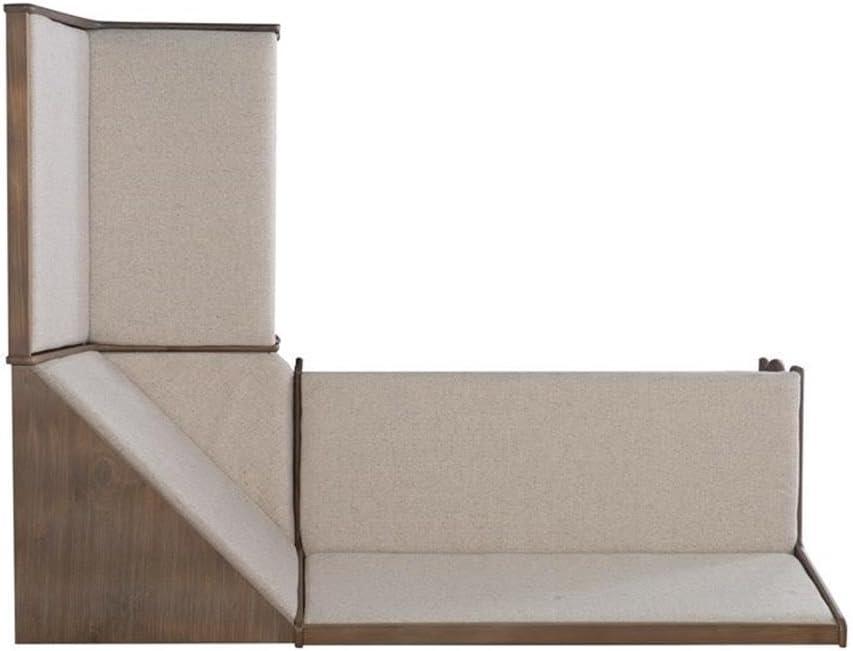 Riverbay Furniture Madison 3 Piece Adult Transitional Wood Adaptable Dining Furniture Sets Brown