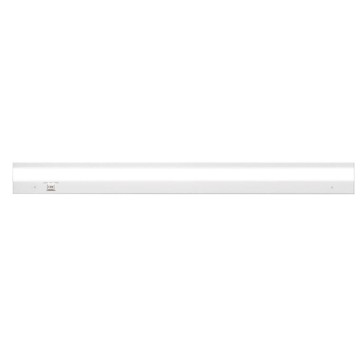BA-ACLED36-27/30WT-WAC Lighting-Duo-19.5W 2700/3000K 1 LED Light Bar in Contemporary Style-2.75 Inches Wide by 1 Inch High-White Finish