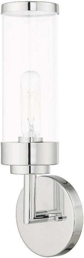 Livex Lighting Hillcrest 1 - Light Sconce in  Polished Chrome