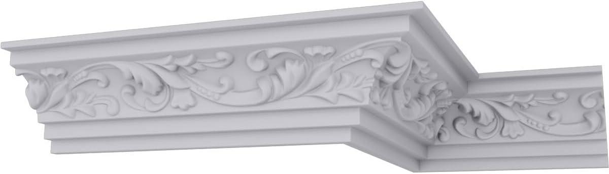 Ekena Millwork 2 3/4"H x 2 3/4"P x 4"F x 94 1/2"L Tristan Crown Moulding & Reviews | Wayfair