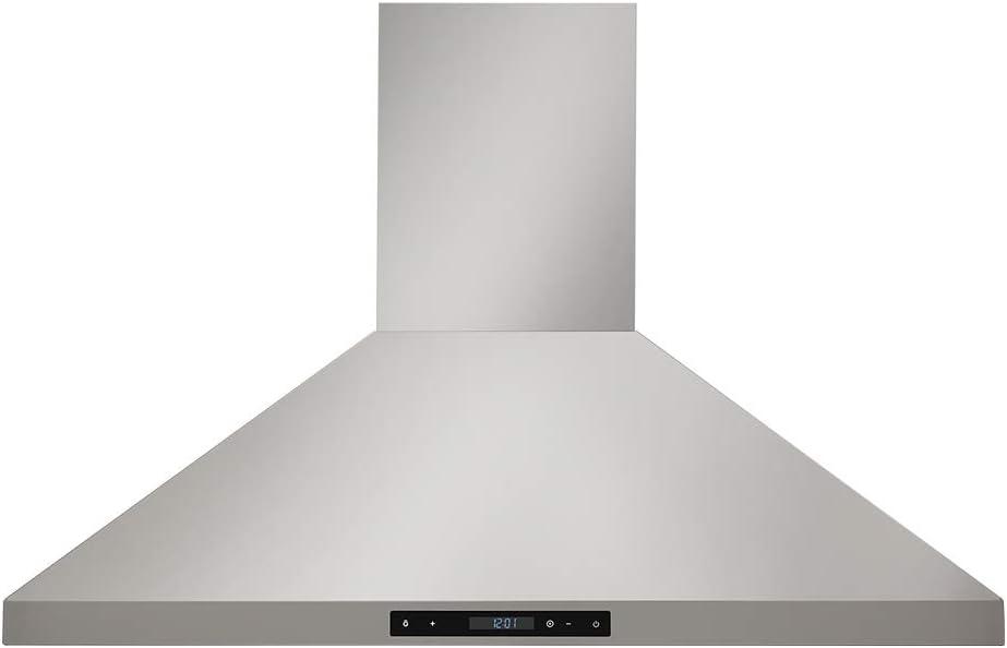 36-Inch Stainless Steel Convertible Wall Mount Range Hood