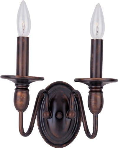 Maxim Lighting Towne 2 - Light Wall Light in  Oil Rubbed Bronze