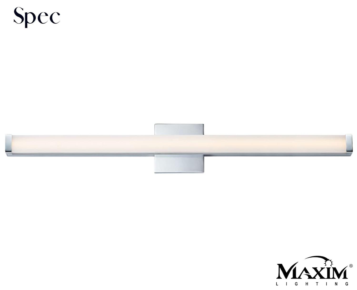 52006PC-Maxim Lighting-Spec-LED Bath Vanity Light-Minimalistic Contemporary Style-Polished Chrome Finish-36 Inch Size