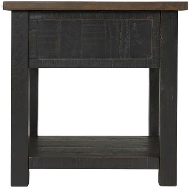 Martin Svensson Home Monterey End Table, Black and Brown