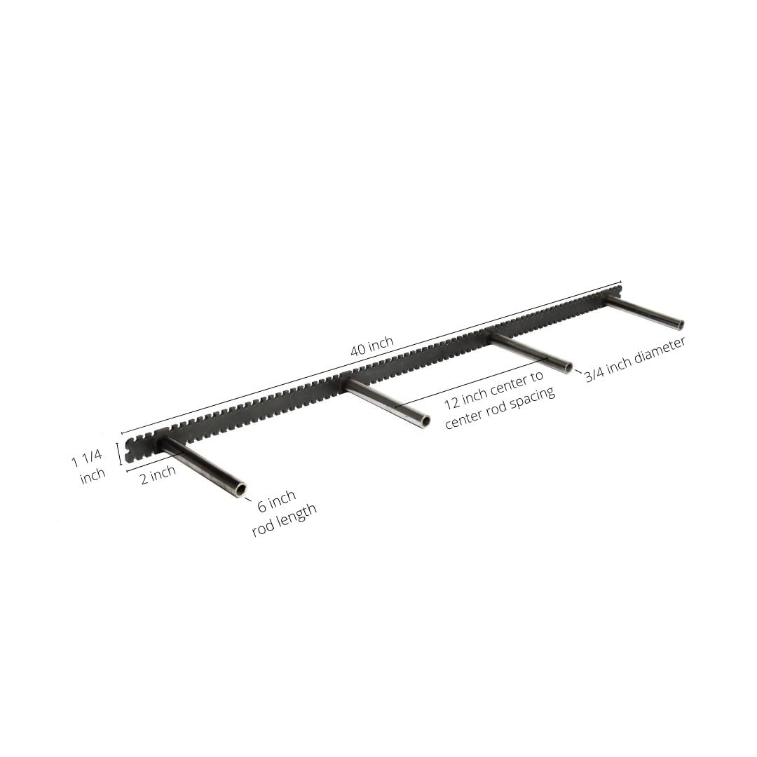 Floating Shelf Brackets - Sheppard Brackets - Easy Install - Heavy Duty (40 inch)