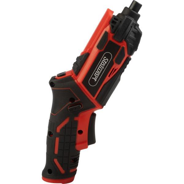 45-Piece 4V Cordless Screwdriver Set (Red) by Stalwart