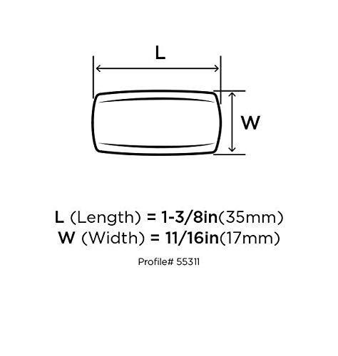 Highland Ridge 1 1/8" Length Bar Knob