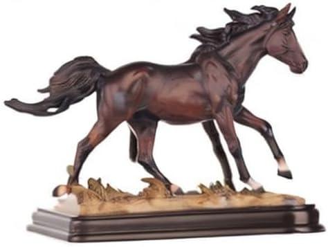 Drevy Horses Collection Brown Horse Figurine Decoration Decor Collectible