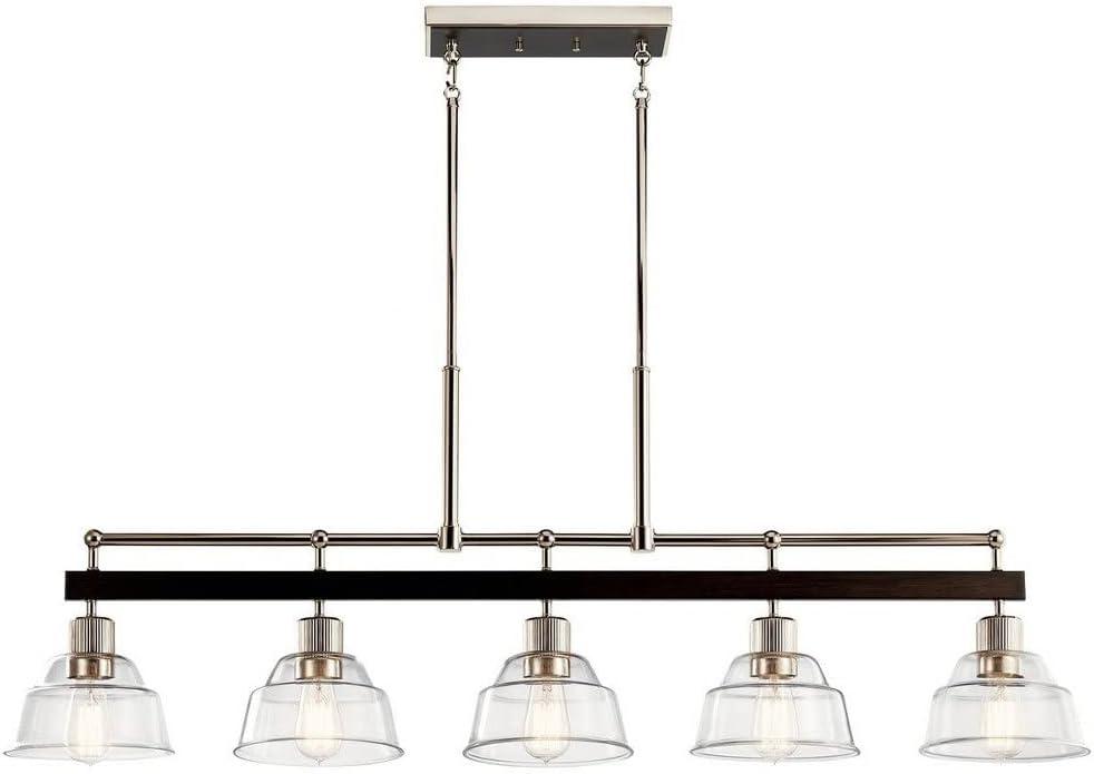 Kichler Lighting Eastmont 5 - Light Chandelier in  Polished Nickel