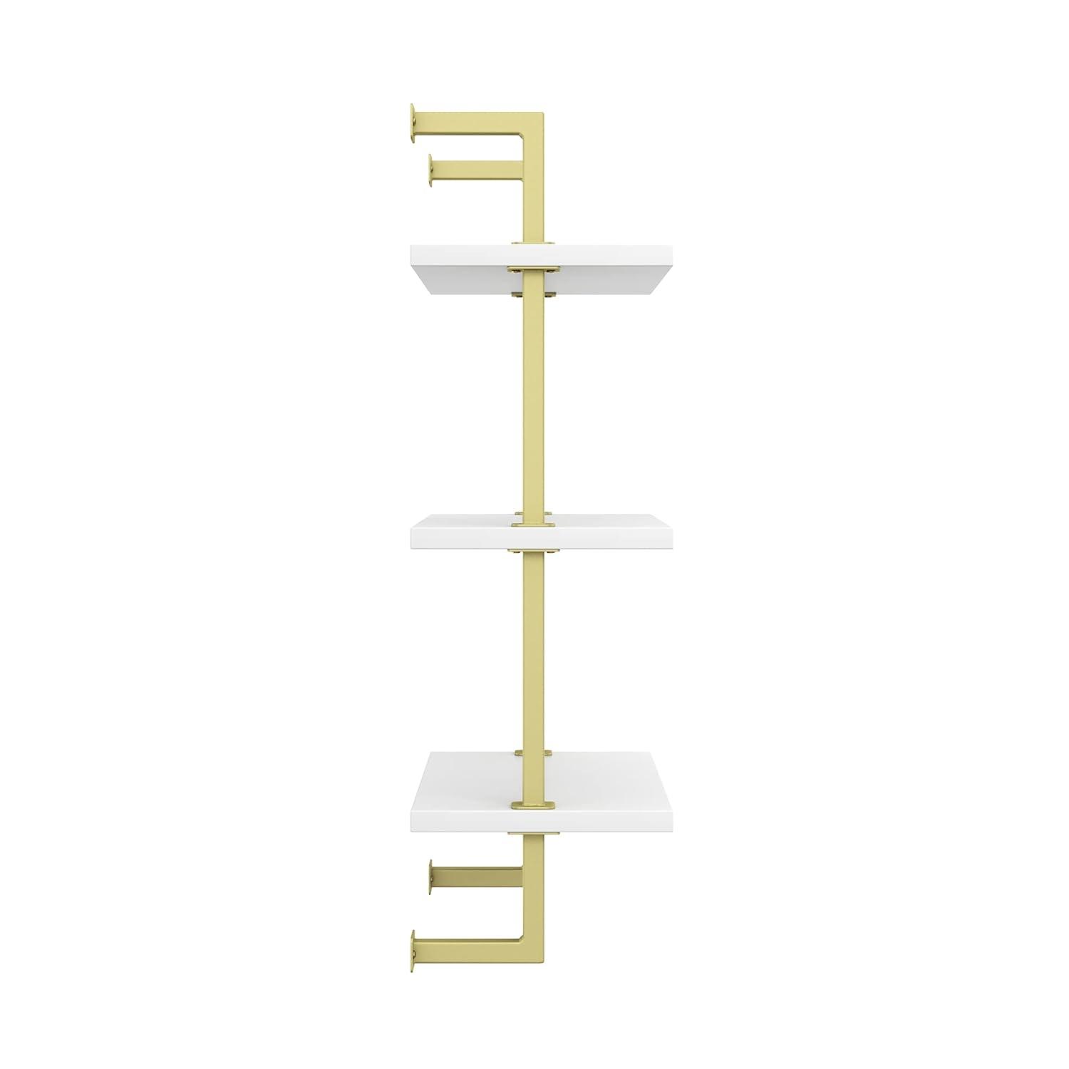 Nathan James Floating Bookcase