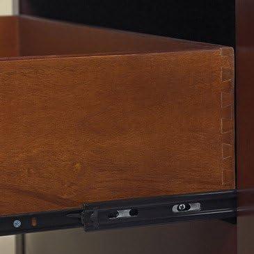 Modus Brighton 2 Drawer Nightstand in Cinnamon