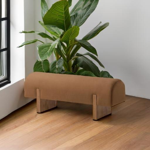 Maven Lane Juno Modern Upholstered Wooden Bench