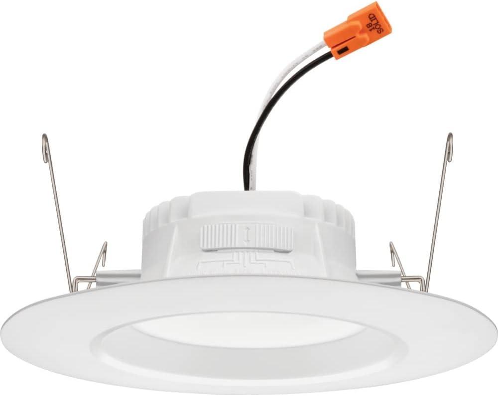 Retro Basics 6'' Selectable Color Temperature Dimmable Air-Tight Standard Recessed Lighting Kit