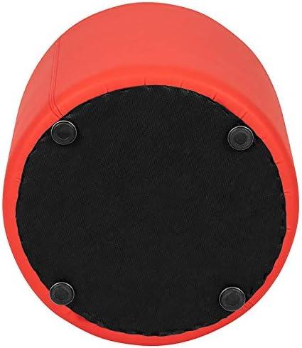 Flash Furniture Nicholas Flexible Learning Modular Soft Seating Circle Ottoman for Classrooms and Common Spaces