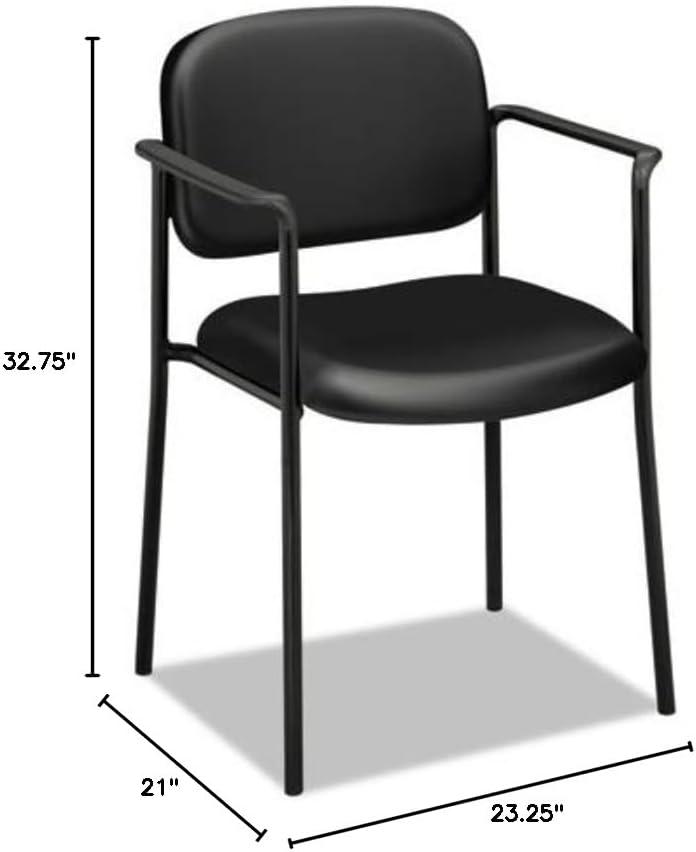 Armless High-Back Stackable Chair