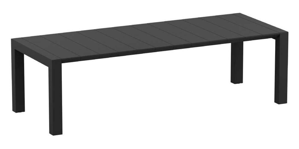 Comet 39.37'' Rectangular 10 - Person Outdoor Dining Set