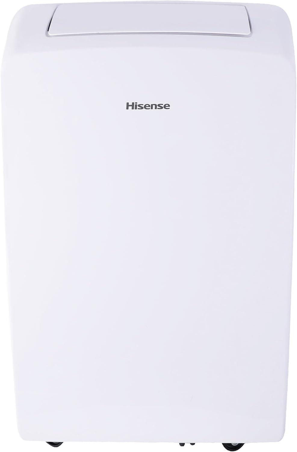 HiSense 8,000 BTU Smart Portable Air Conditioner with Wi-fi and Remote Control for Rooms up to 350 sq. ft.