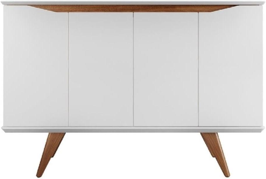 53.15" Tudor 4 Shelf Sideboard - Manhattan Comfort